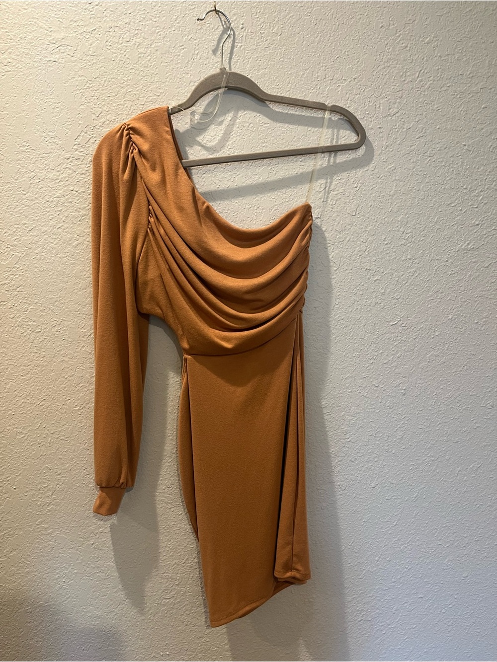 Lush One-Shoulder Cut Out Mini Dress